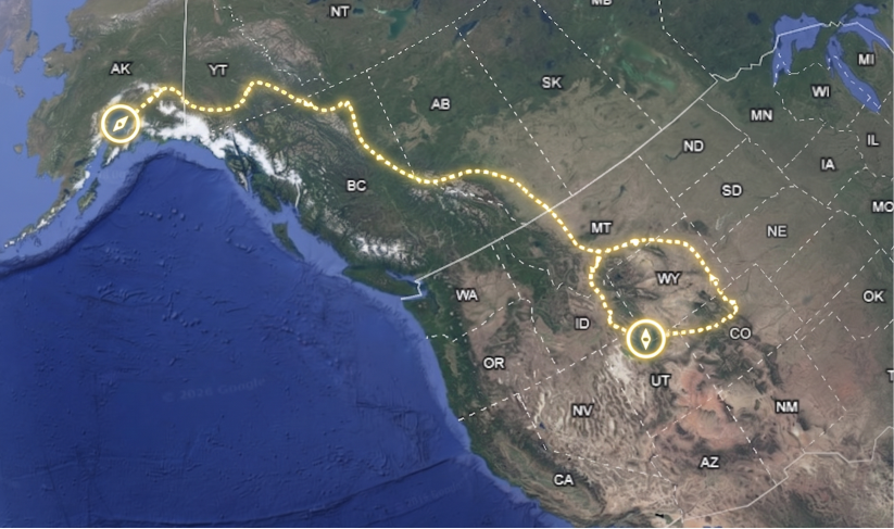 The road to Alaska