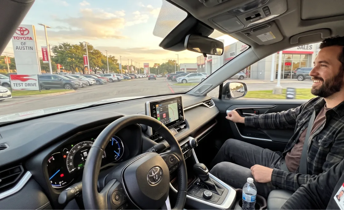 test drive with a dealer