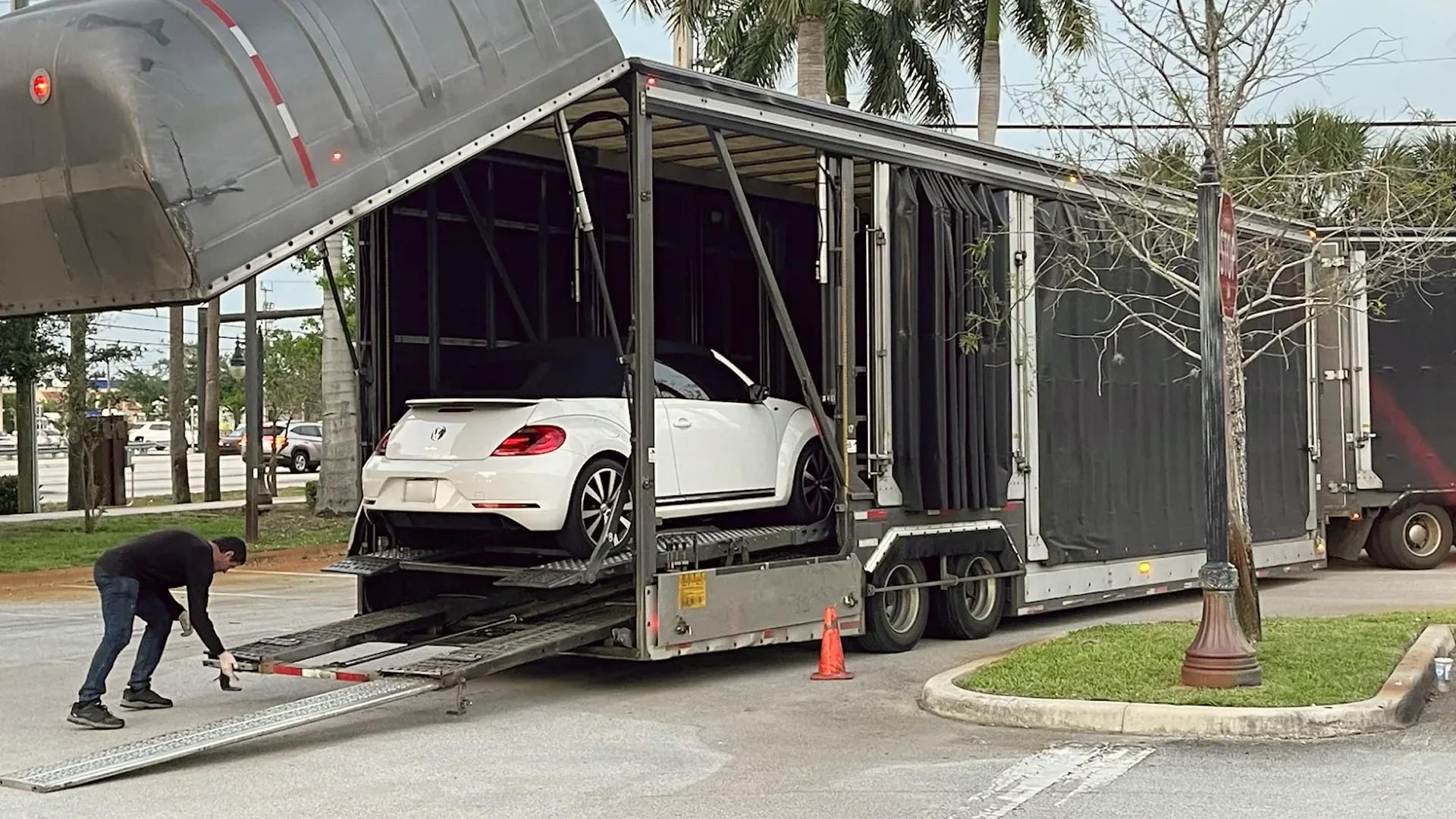 the car is safe from any damages