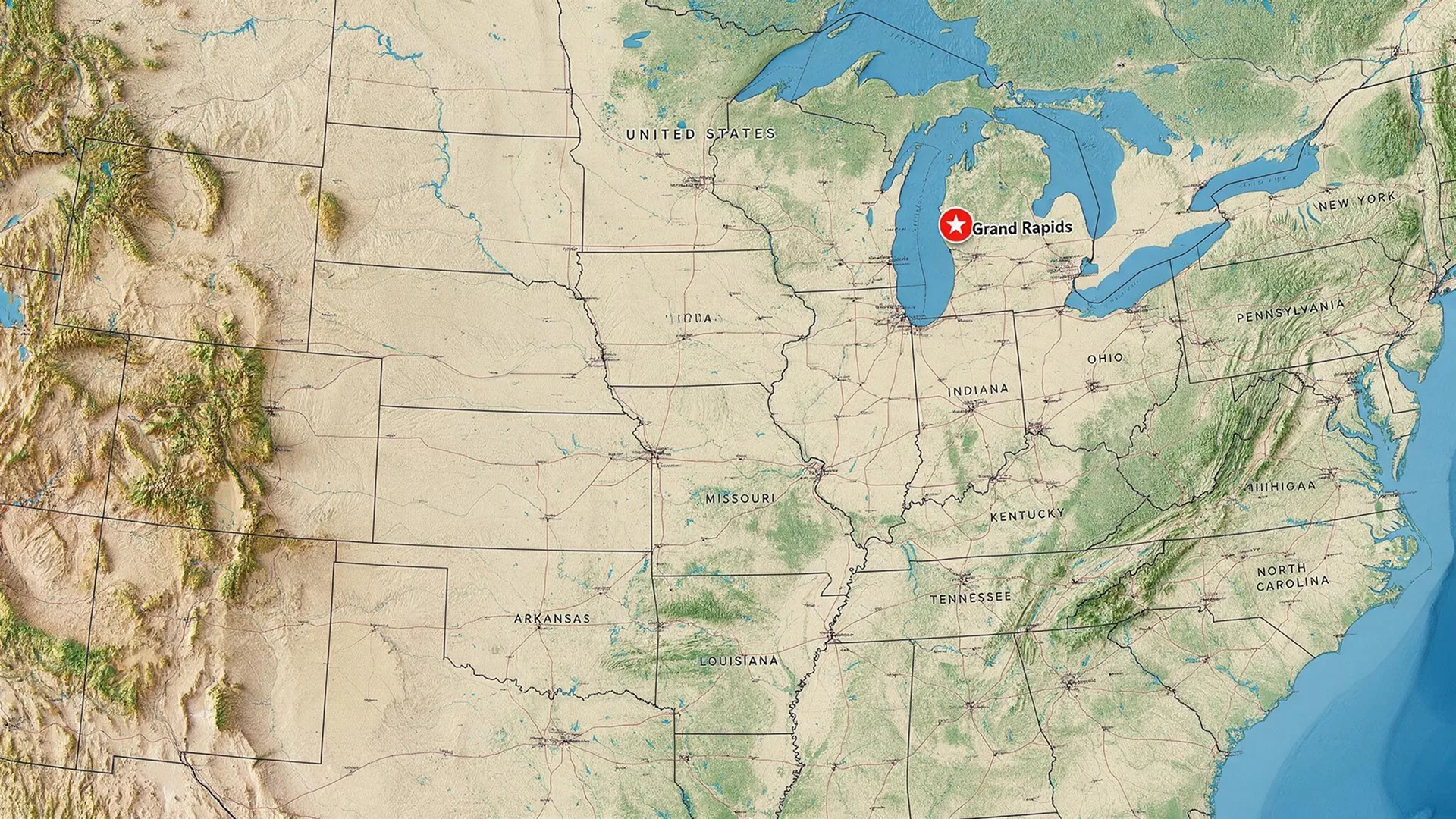Grand Rapids Michigan location for enclosed auto transport
