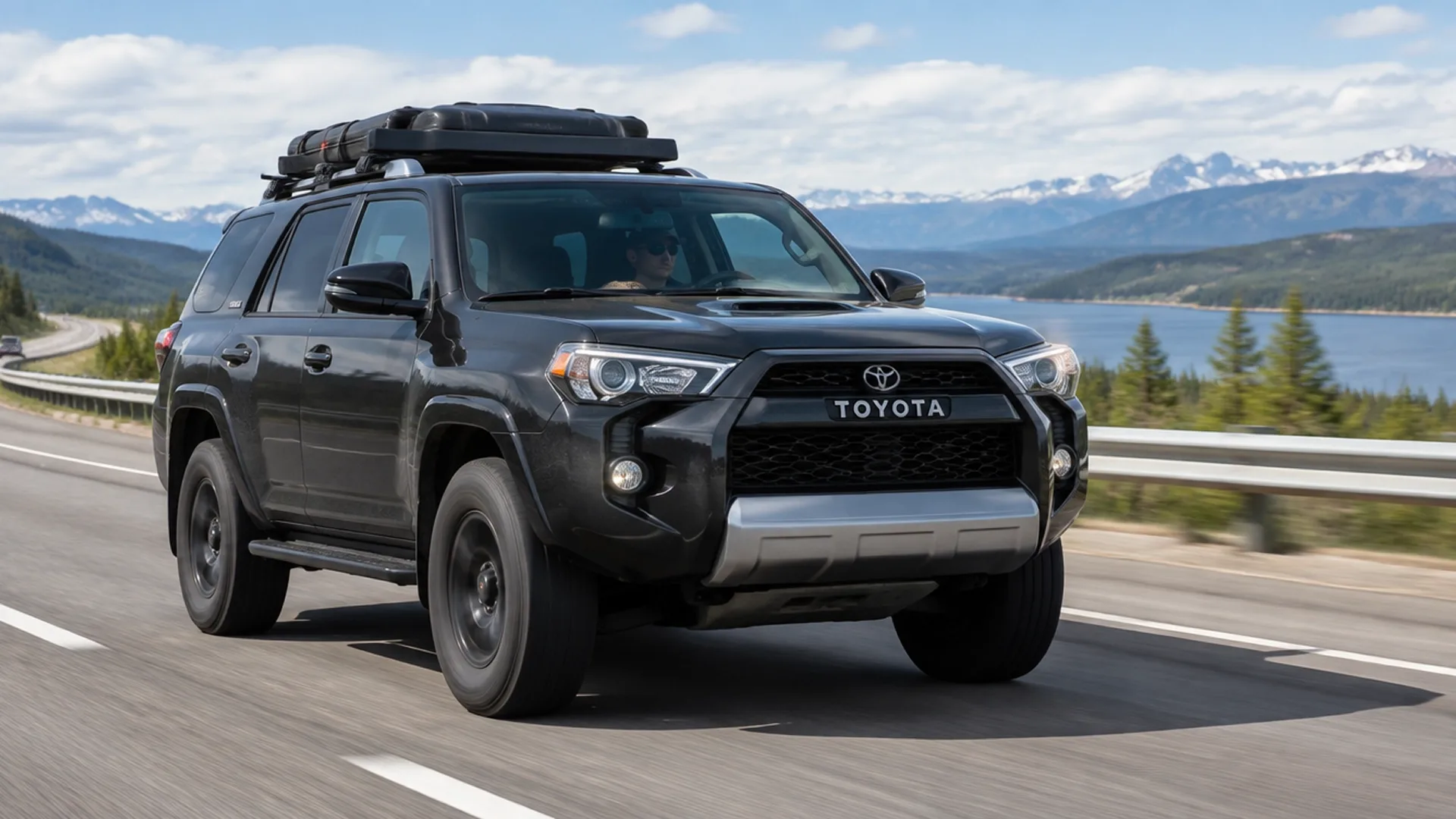 Toyota 4Runner on a long-distance road trip