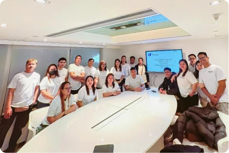 Nexus Auto Transport employees during a team-gathering event