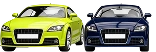 Two cars