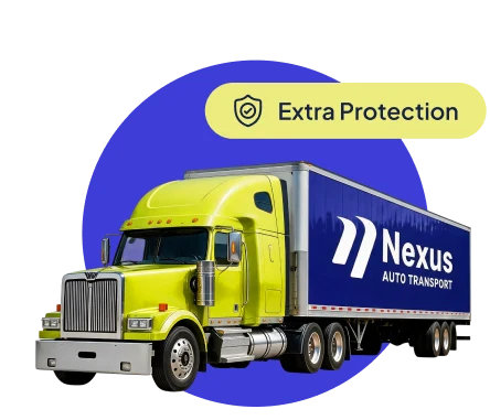 Nexus enclosed transport truck — extra protection