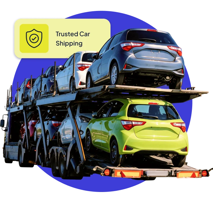 Nexus car carrier loaded with vehicles